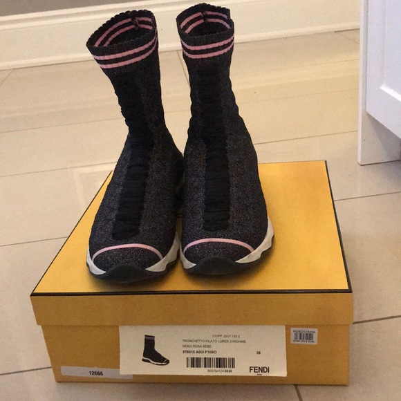 Fendi Shoes - Fendi sock boots